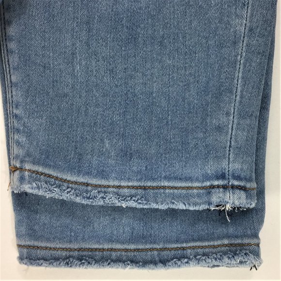 ASOS Raw Hem Cropped Jeans - Size 32 - Picture 3 of 5